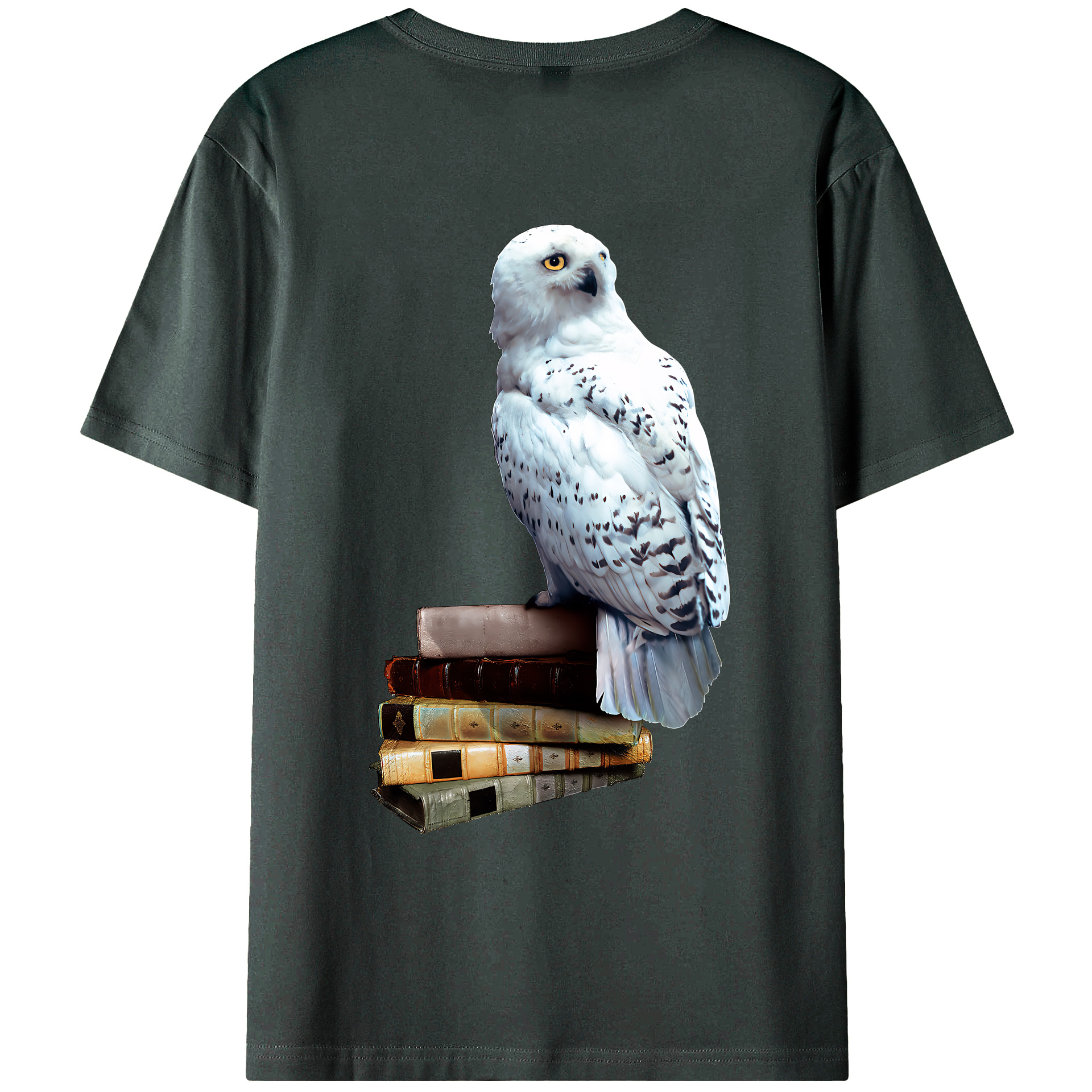 （画像用） Harry Potter ハリー・ポッターシリーズ 綿100％ メンズ半袖Tシャツ（バックプリント） 通気性